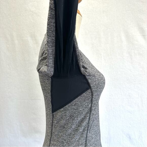 Lululemon Star Runner Long Sleeve Shirt Crew Neck Black Space Dye Size 6 - Picture 12 of 16